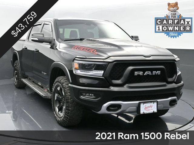 used 2021 Ram 1500 car, priced at $43,759