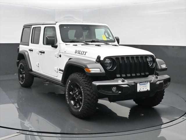 used 2021 Jeep Wrangler car, priced at $33,245