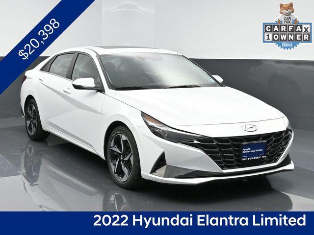 used 2022 Hyundai Elantra car, priced at $20,398