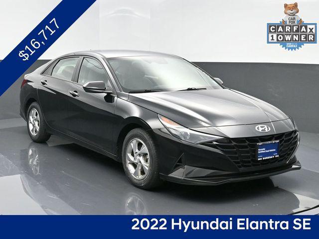 used 2022 Hyundai Elantra car, priced at $16,717