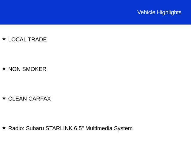 used 2023 Subaru Crosstrek car, priced at $23,900