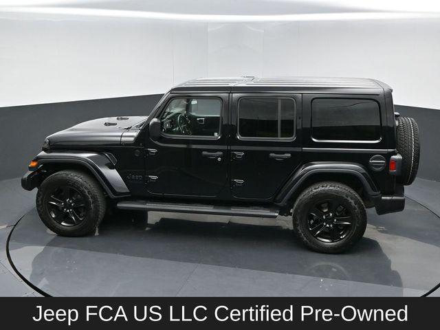 used 2021 Jeep Wrangler Unlimited car, priced at $36,825