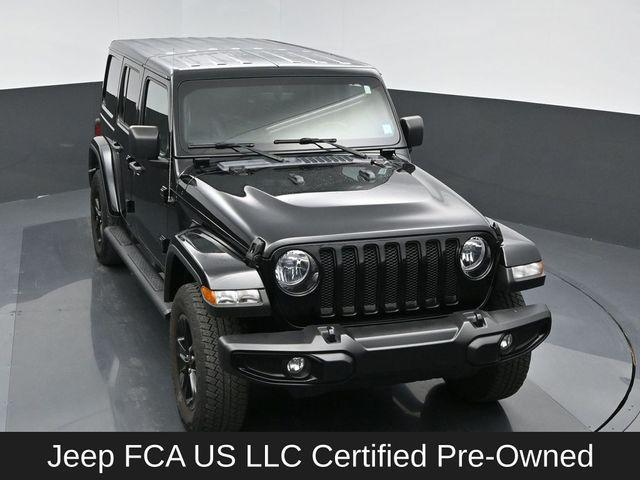 used 2021 Jeep Wrangler Unlimited car, priced at $36,825