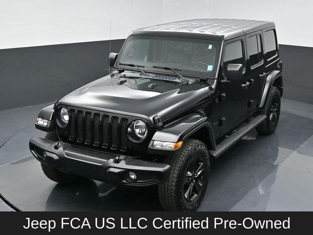 used 2021 Jeep Wrangler Unlimited car, priced at $36,825