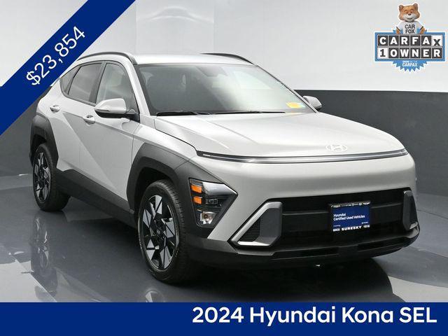 used 2024 Hyundai Kona car, priced at $23,854