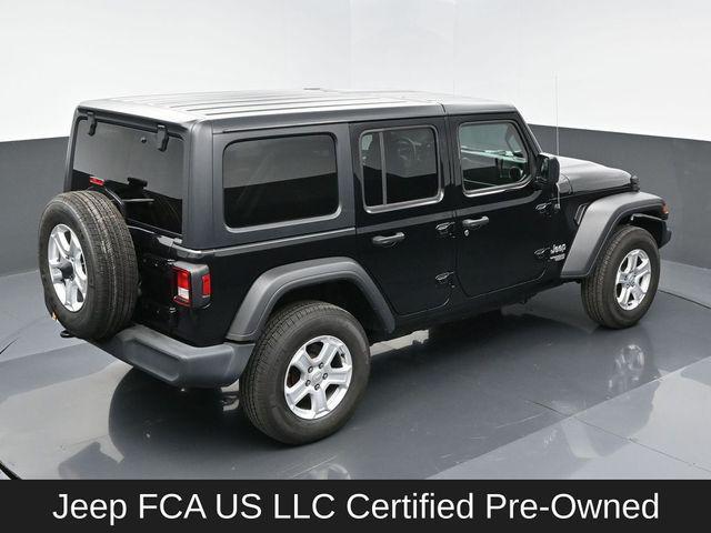 used 2021 Jeep Wrangler Unlimited car, priced at $29,389