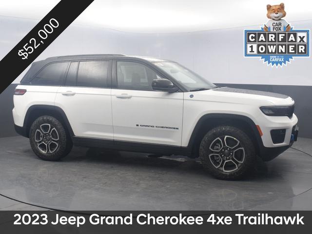 used 2023 Jeep Grand Cherokee 4xe car, priced at $51,890