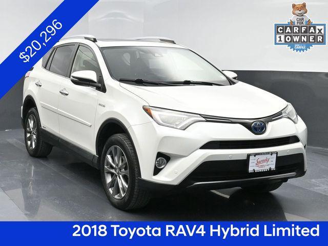 used 2018 Toyota RAV4 Hybrid car, priced at $20,296