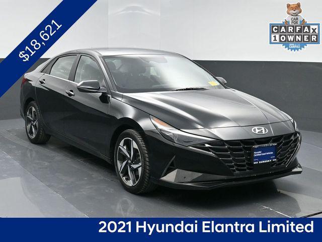 used 2021 Hyundai Elantra car, priced at $18,621