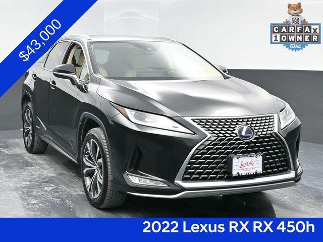 used 2022 Lexus RX 450h car, priced at $43,000