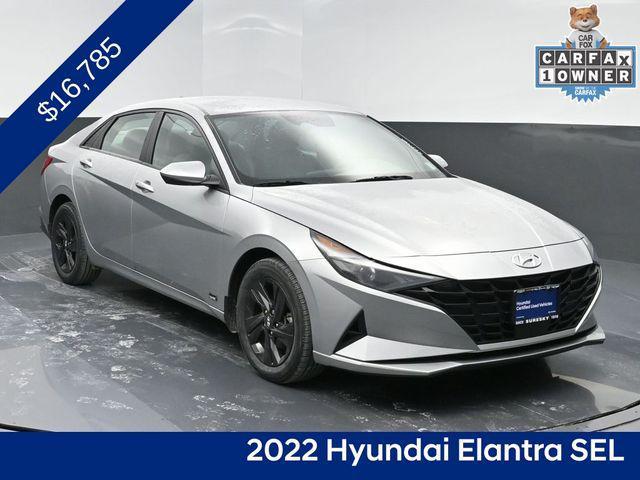 used 2022 Hyundai Elantra car, priced at $16,785