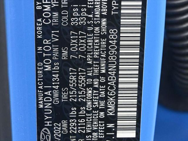used 2022 Hyundai Kona car, priced at $21,743