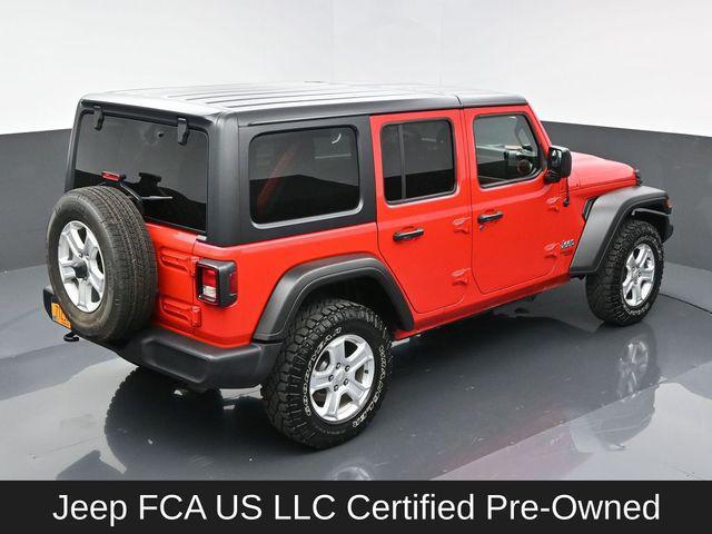 used 2021 Jeep Wrangler Unlimited car, priced at $29,210