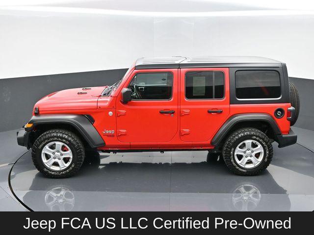 used 2021 Jeep Wrangler Unlimited car, priced at $29,210