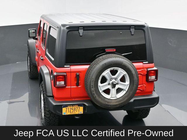 used 2021 Jeep Wrangler Unlimited car, priced at $29,210