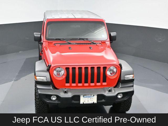 used 2021 Jeep Wrangler Unlimited car, priced at $29,210