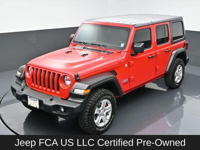 used 2021 Jeep Wrangler Unlimited car, priced at $29,210