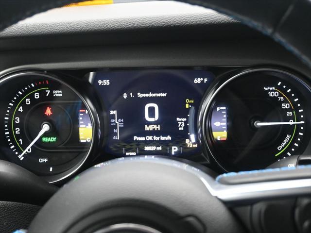 used 2021 Jeep Wrangler Unlimited 4xe car, priced at $33,860