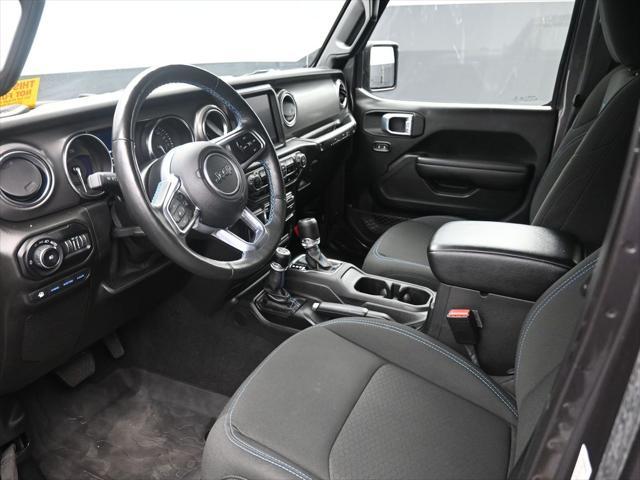 used 2021 Jeep Wrangler Unlimited 4xe car, priced at $33,860