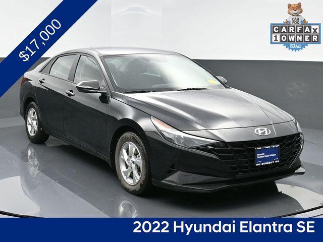 used 2022 Hyundai Elantra car, priced at $17,000