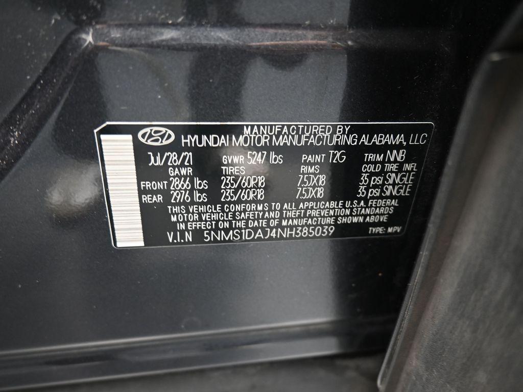 used 2022 Hyundai Santa Fe car, priced at $22,695