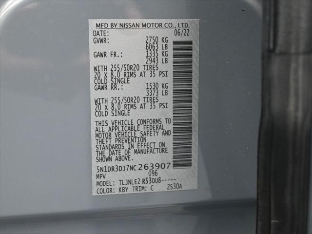 used 2022 Nissan Pathfinder car, priced at $36,500