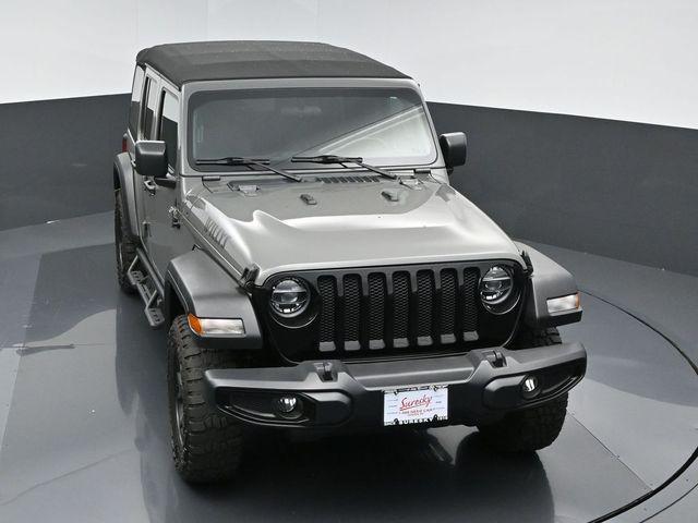 used 2020 Jeep Wrangler Unlimited car, priced at $29,858