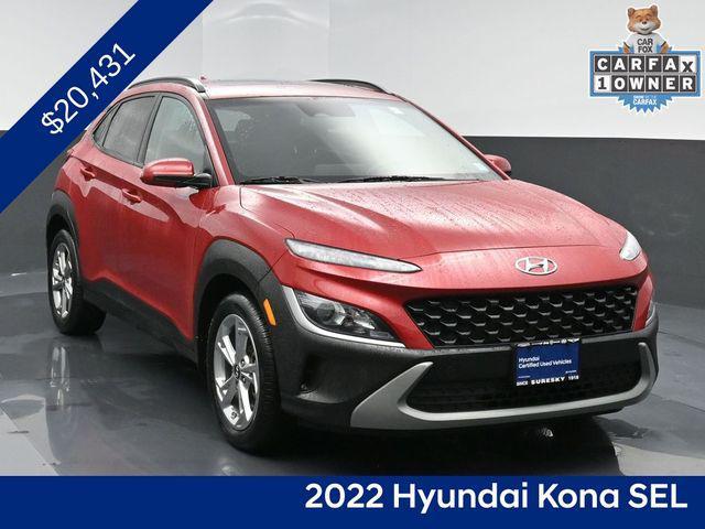 used 2022 Hyundai Kona car, priced at $20,431