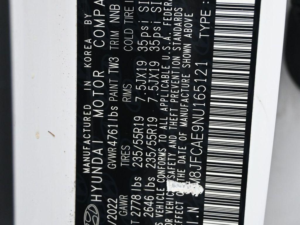 used 2022 Hyundai Tucson car, priced at $24,195