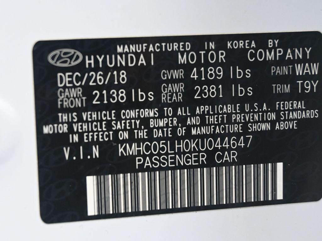 used 2019 Hyundai Ioniq EV car, priced at $12,200
