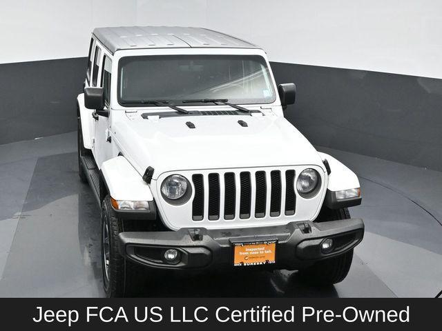 used 2021 Jeep Wrangler Unlimited car, priced at $27,444