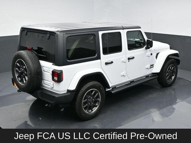 used 2021 Jeep Wrangler Unlimited car, priced at $27,444