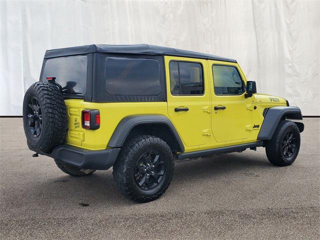used 2023 Jeep Wrangler car, priced at $30,992