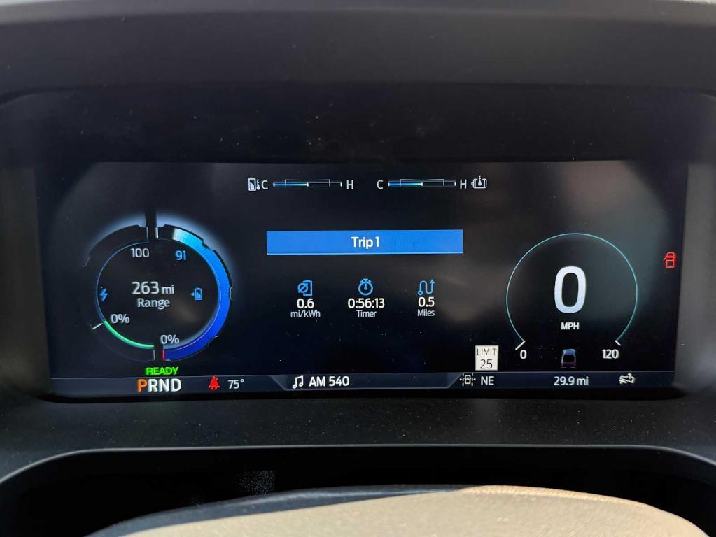 new 2025 Ford F-150 Lightning car, priced at $71,637