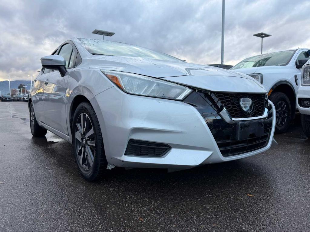 used 2021 Nissan Versa car, priced at $12,700