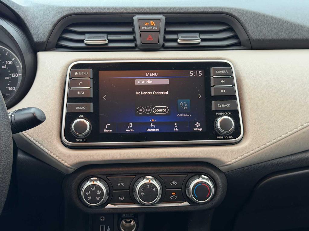 used 2021 Nissan Versa car, priced at $12,700