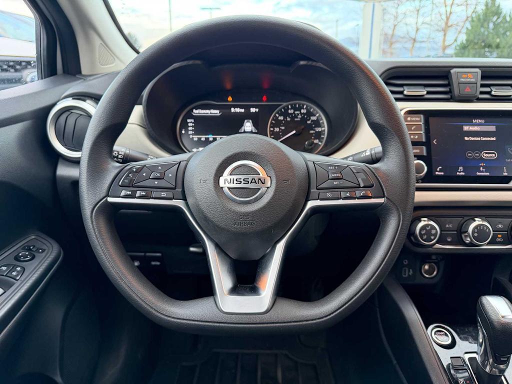 used 2021 Nissan Versa car, priced at $12,700