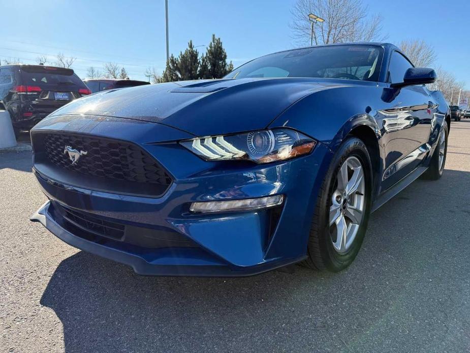 used 2022 Ford Mustang car, priced at $28,802