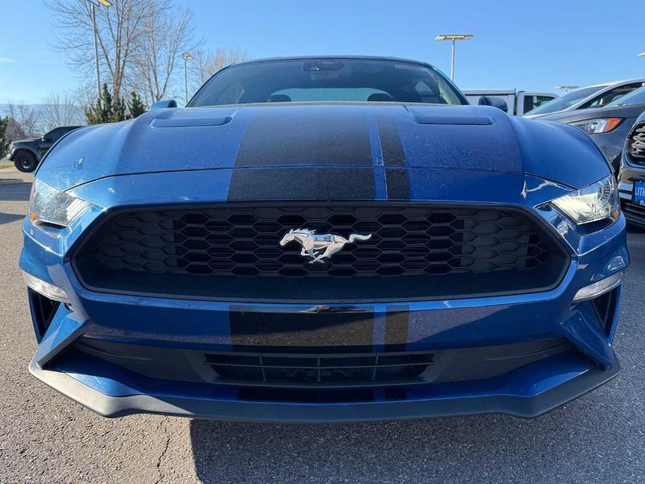 used 2022 Ford Mustang car, priced at $28,802