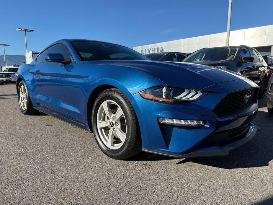 used 2022 Ford Mustang car, priced at $28,802