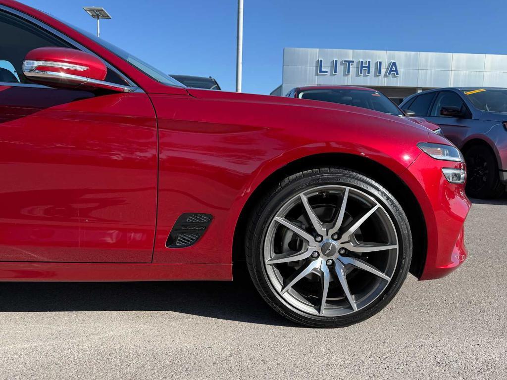 used 2023 Genesis G70 car, priced at $28,000