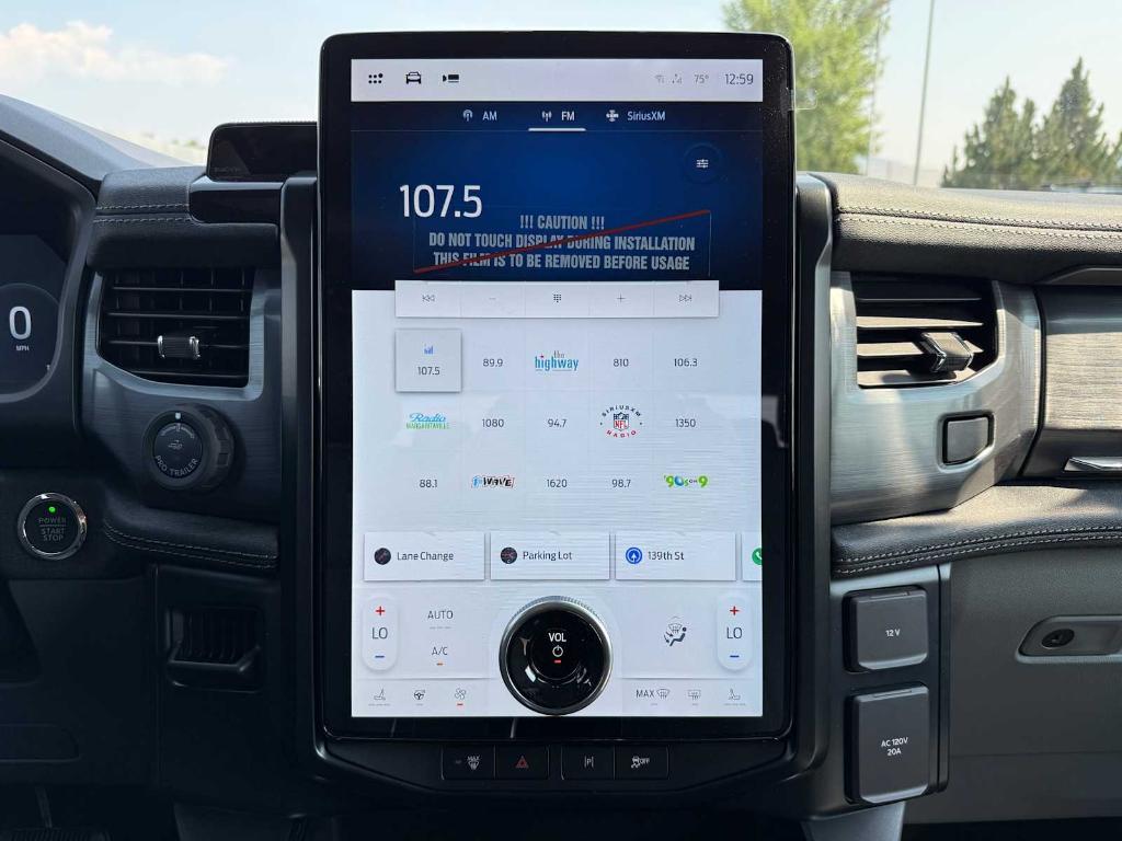 new 2025 Ford F-150 Lightning car, priced at $71,954