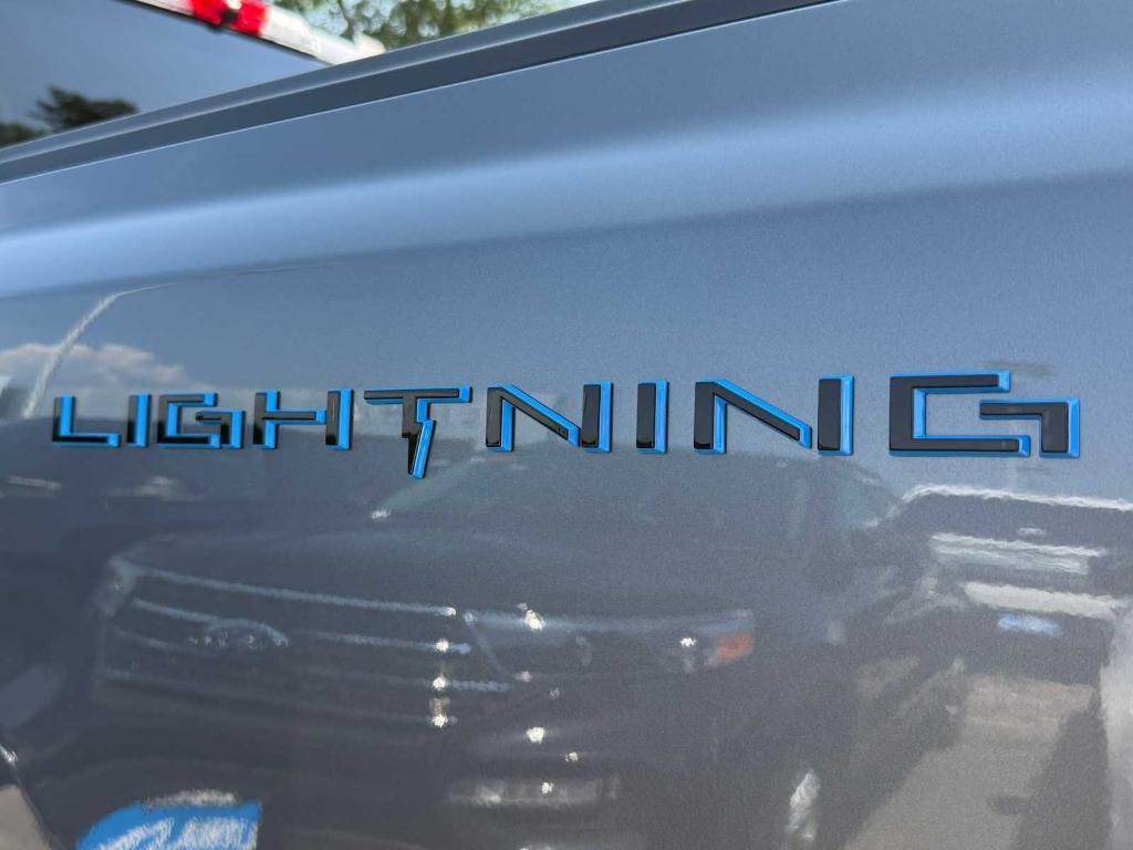 new 2025 Ford F-150 Lightning car, priced at $71,954