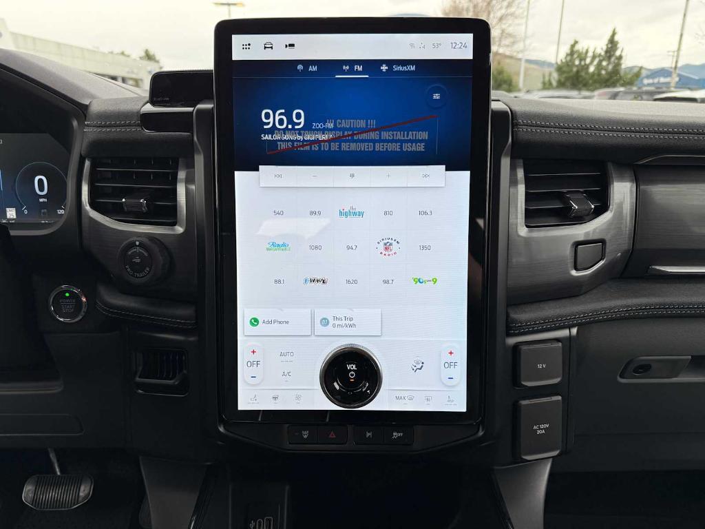 new 2025 Ford F-150 Lightning car, priced at $66,778