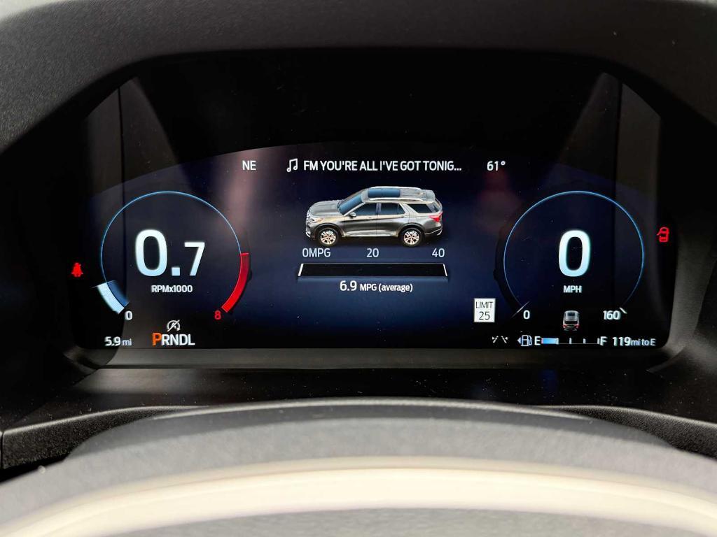 new 2025 Ford Explorer car, priced at $50,100
