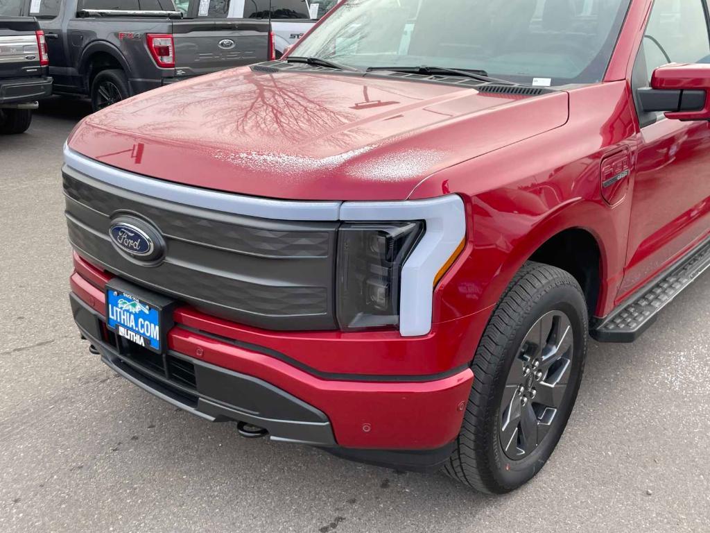 new 2023 Ford F-150 Lightning car, priced at $65,854