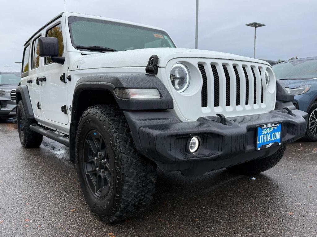 used 2018 Jeep Wrangler Unlimited car, priced at $26,202