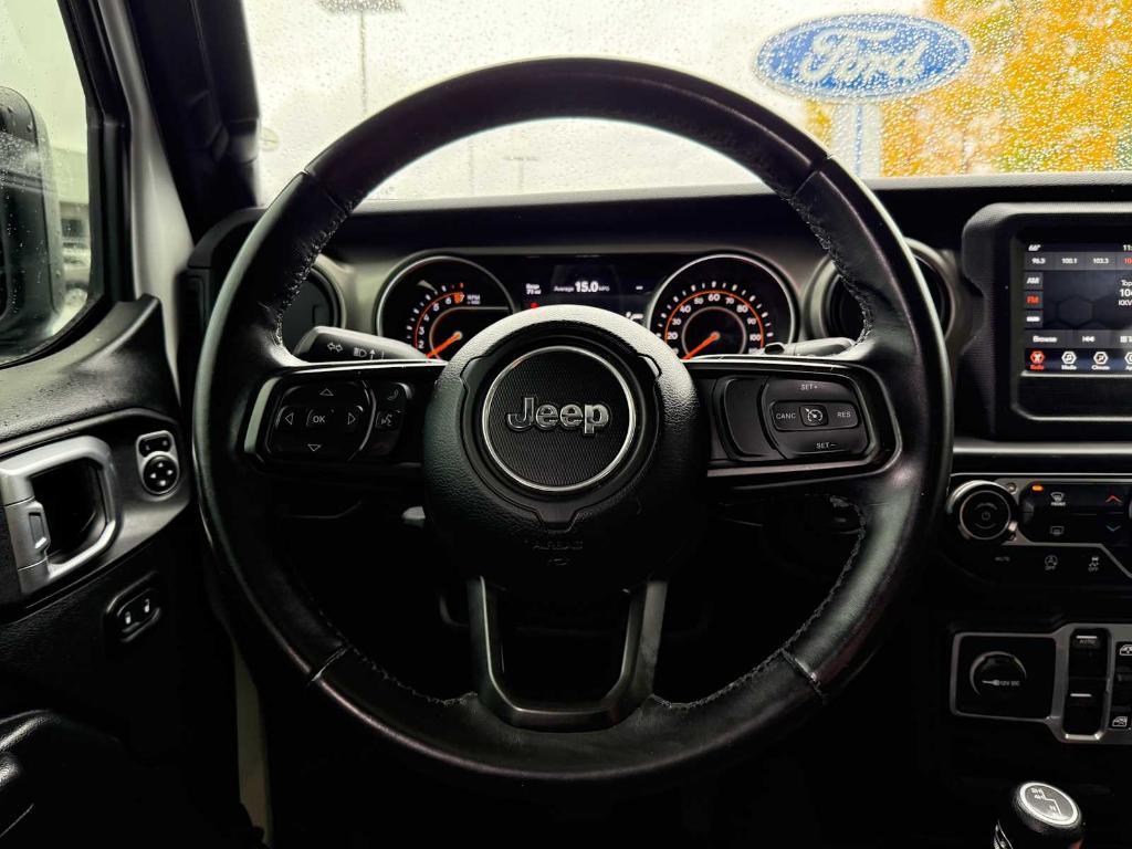 used 2018 Jeep Wrangler Unlimited car, priced at $26,202
