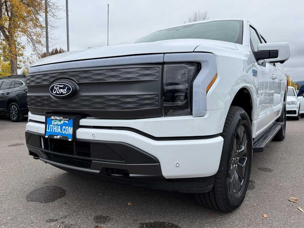 new 2025 Ford F-150 Lightning car, priced at $78,717