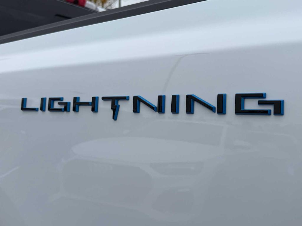 new 2025 Ford F-150 Lightning car, priced at $78,717